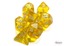 Translucent Yellow / White 7 Dice Set CHX 23072